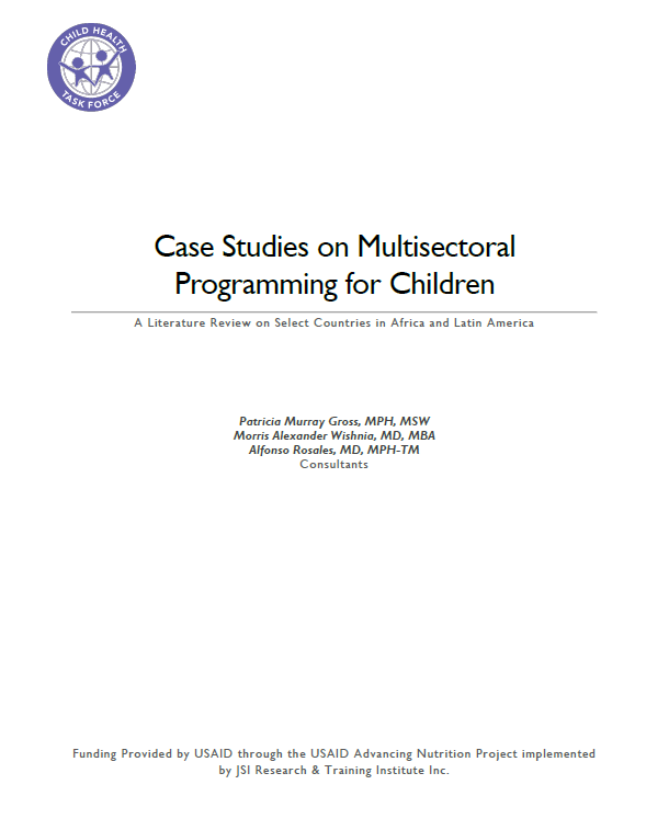 Case Studies On Multisectoral Programming For Children A Literature case-studies-on-multisectoral-programming-for-children-a-literature